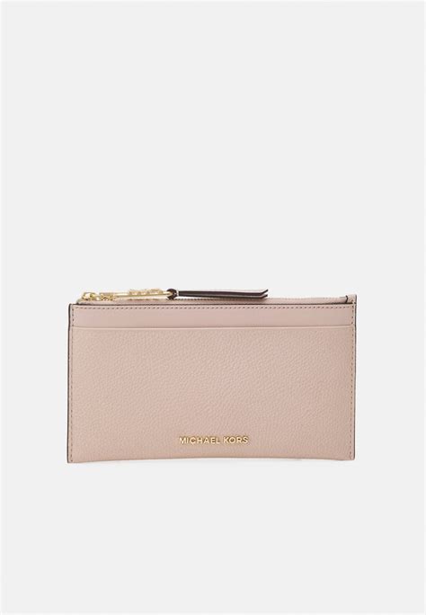 michael kors empire zip card case|Empire Small Woven Leather Card Case .